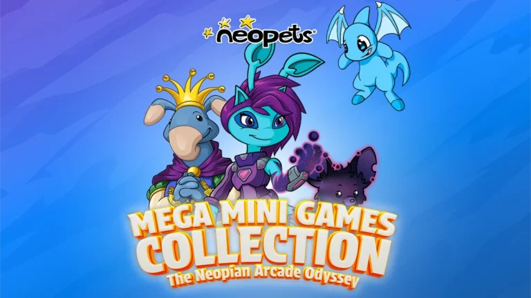 【美版】尼奥宠物 – 超级迷你游戏合集 – 尼奥比亚街机探险 .Neopets – Mega Mini Games Collection – The Neopian A