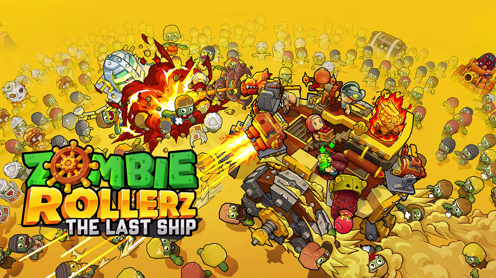 开炮吧方舟 .Zombie Rollerz The Last Ship
