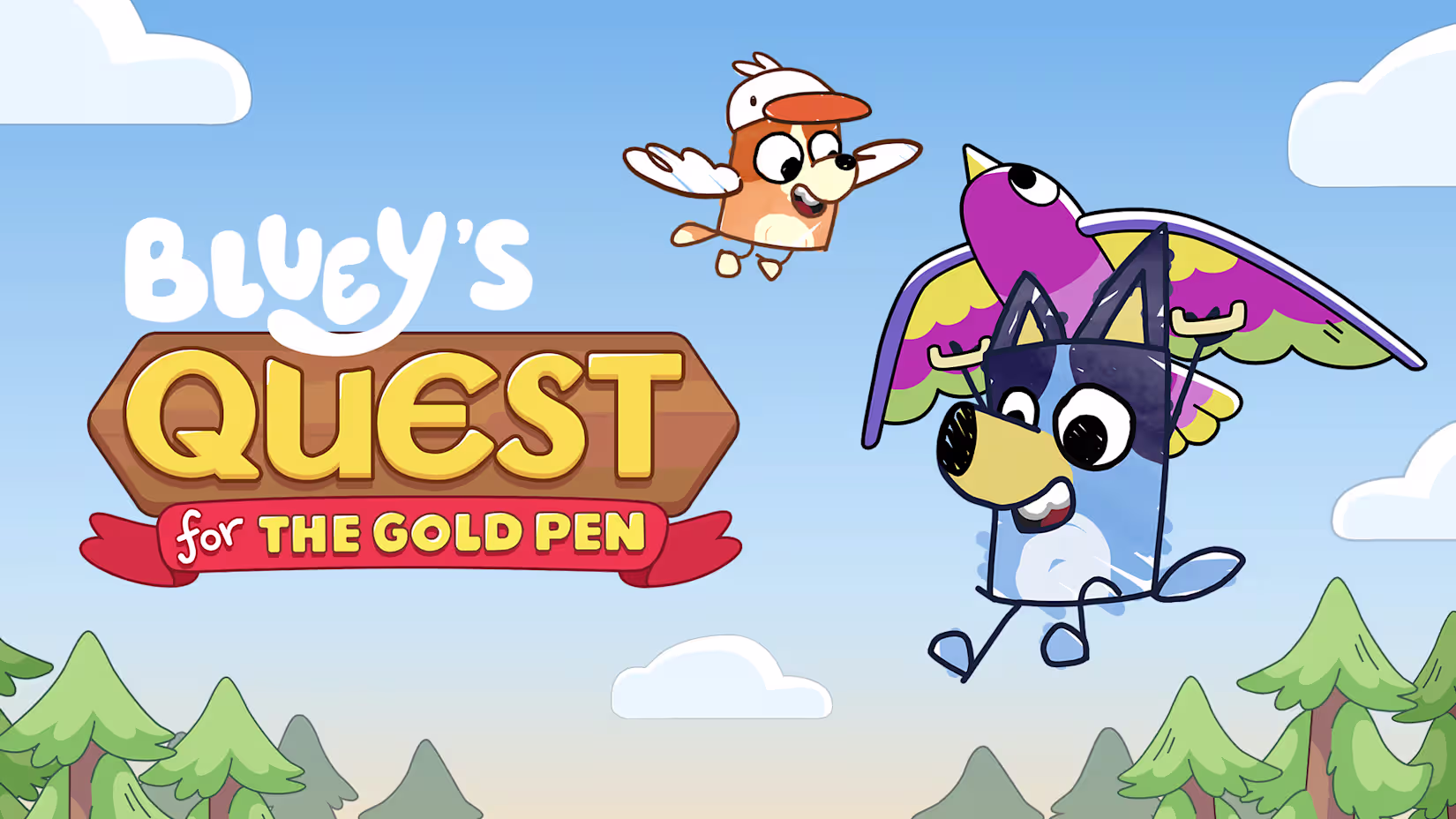 布鲁伊寻找金笔 .Bluey’s Quest For The Gold Pen
