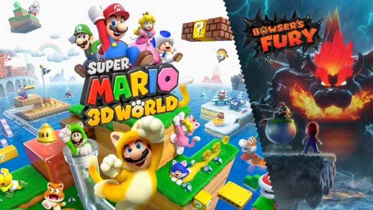 【美版】马里奥3D世界+酷霸王之怒 Super Mario 3D World + Bowsers Fury