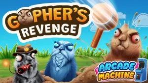 【美版】Arcade Machine: Gopher’s Revenge