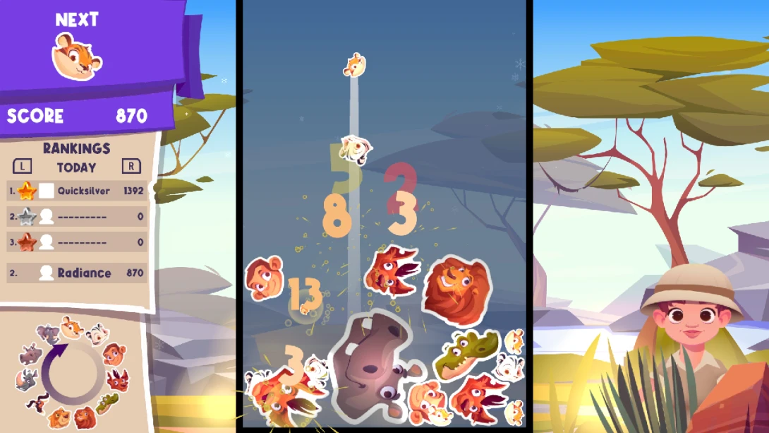 【美版】动物园合并 Zoo Merge截图