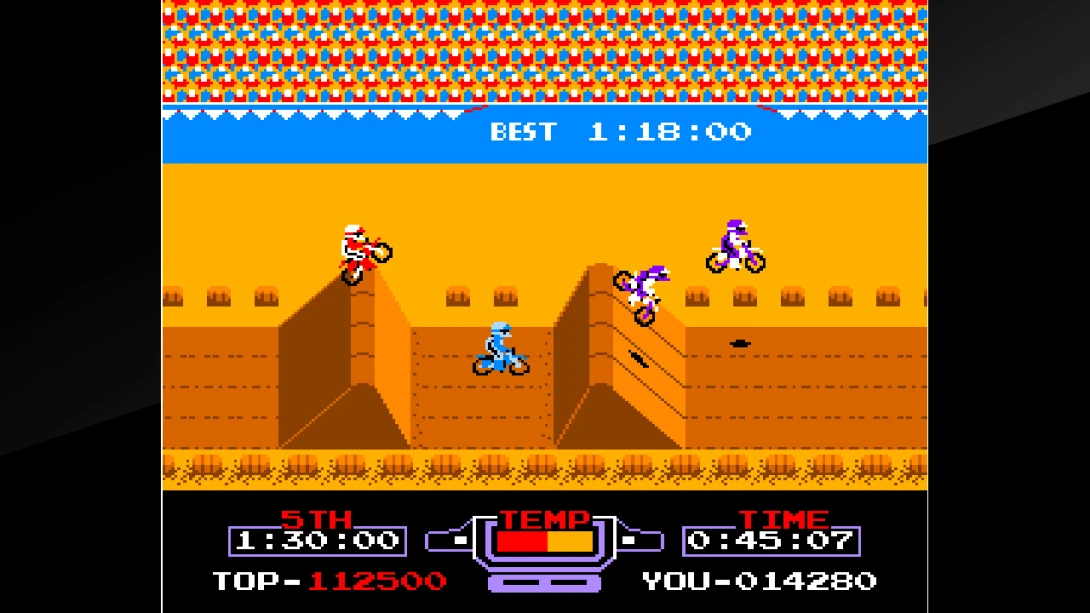 【美版】街机档案 越野机车 Arcade Archives EXCITEBIKE截图