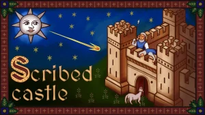 【美版】手绘城堡 Scribed castle